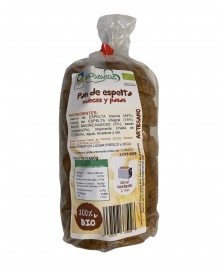 PAN MOLDE ESPELTA NUECES Y PASAS 430 GR BIO