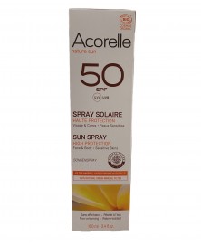 SPRAY SOLAR CARA Y CUERPO ACORELLE SFP50 100ML BIO