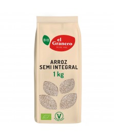 ARROZ SEMI INTEGRAL REDONDO 1 KG. BIO