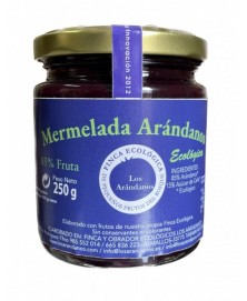 MERMELADA ARANDANOS CON AZUCAR LOS ARANDANOS 235 GR BIO