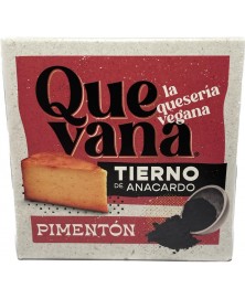 QUESO TIERNO ANACARDOS PIMENTON 180GR BIO QUEVANA