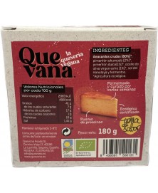 QUESO TIERNO ANACARDOS PIMENTON 180GR BIO QUEVANA