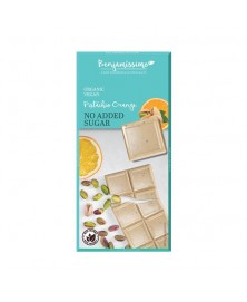 CHOCOLATE BLANCO PISTACHOS 70 GR BIO BENJAMISSIMO