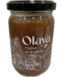 PRALINE DE AVELLANA Y MIEL 225 GR BIO OLAYA MIEL