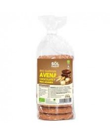 GALLETAS AVENA CHOCOLATE MACADAMIA 250 GR BIO SOL NATURAL