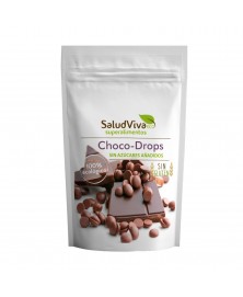 CHOCO DROPS SALUDVIVA 125GR BIO