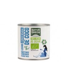 LECHE CONDENSADA DE COCO 210 GR BIO NATURGREEN