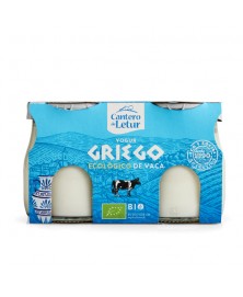 YOGUR GRIEGO VACA 2X125 GR BIO CANTERO DE LETUR