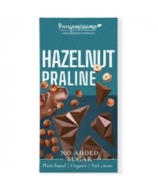 CHOCOLATE PRALINE SIN AZUCAR 60 GR BIO