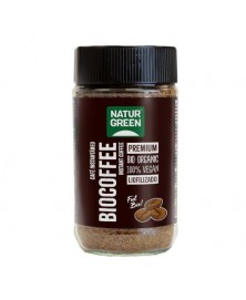 CAFÉ INSTANTÁNEO PREMIUM NATURGREEN 100 GR BIO