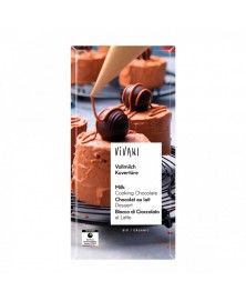 CHOCOLATE CON LECHE PARA POSTRES VIVANI 200 GR BIO