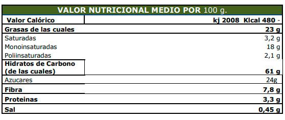 bio darma delizias con algarroba