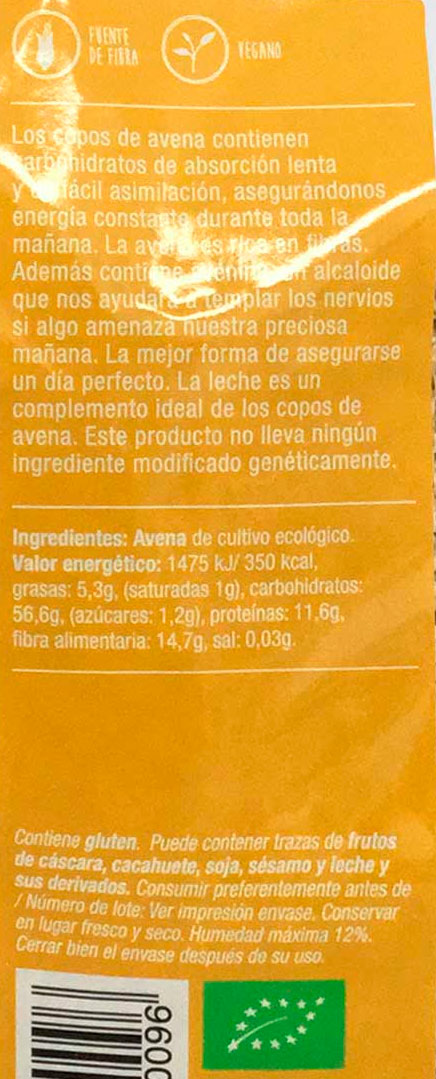 copos de avena finos ecobasics