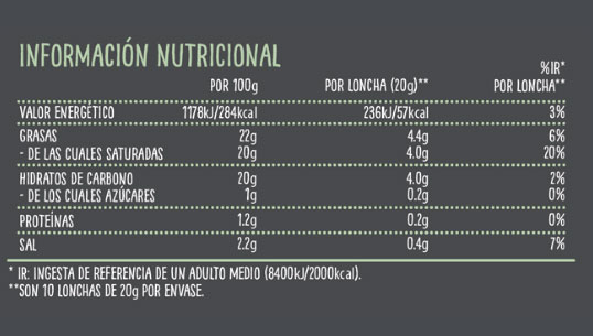 lonchas veganas queso original violife