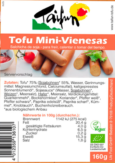 SALCHICHAS MINI VIENESAS TAIFUN