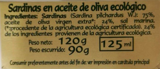 sardinas en aceite