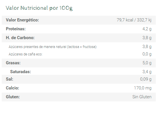 yogur natural casa grande xanceda